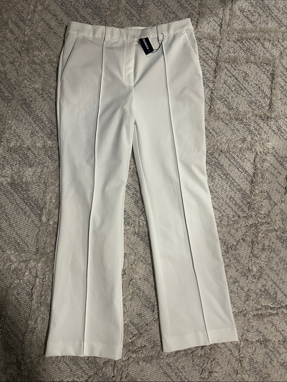 Tailored White Women’s Dress Pants